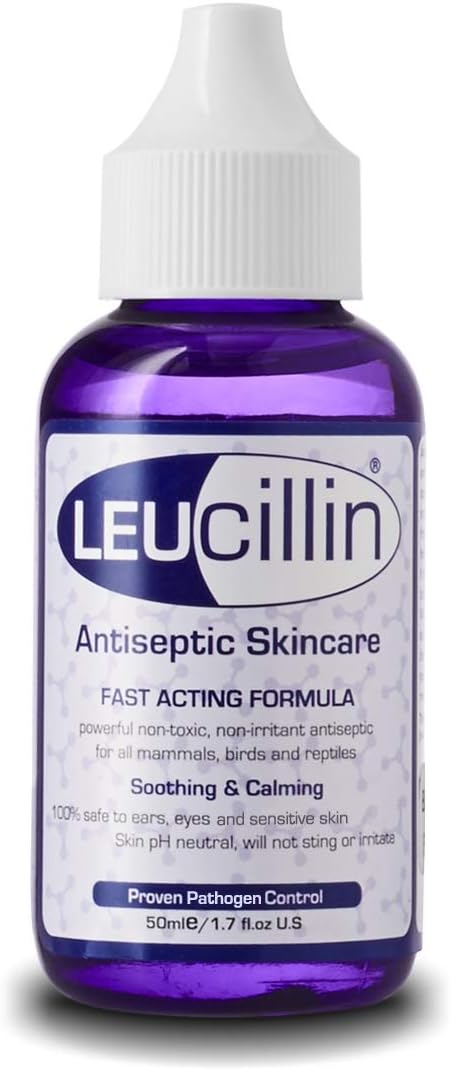 Leucillin Non Toxic Anticeptic Animal Skin Dropper 50ml