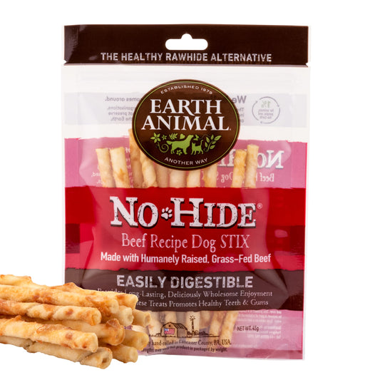 Earth Animal No Hide Beef Dog Stix, 45g (10pk) - Edward Leonard Conroy Ltd