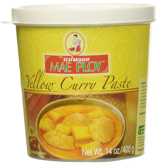 Mae Ploy - Yellow Curry Paste 400g - Edward Leonard Conroy Ltd