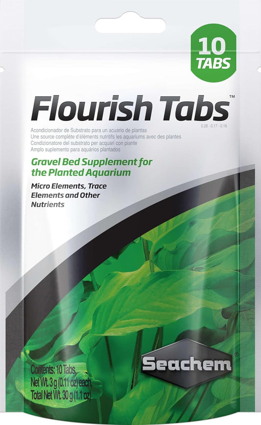 Seachem Flourish Gravel Bed Tablets, 10-Count