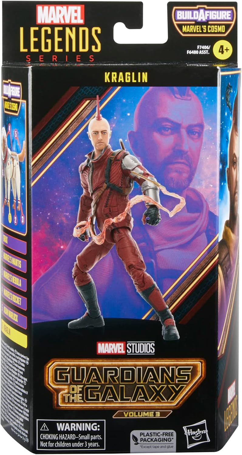 Marvel Legends Series Kraglin, Guardians of the Galaxy Vol. 3 - Edward Leonard Conroy Ltd