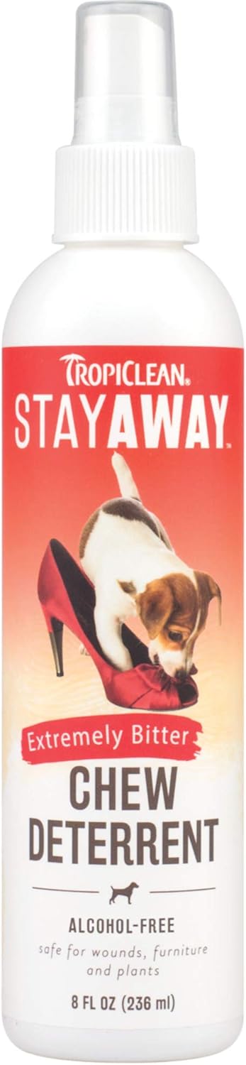 TropiClean Stay Away Chew Determent Spray 236ml - Edward Leonard Conroy Ltd