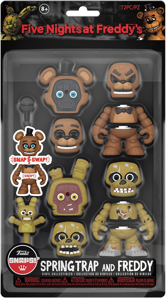 Funko Five Nights At Freddy's (FNAF) Snap: Freddy Fazbear & Springtrap 2PK - Edward Leonard Conroy Ltd