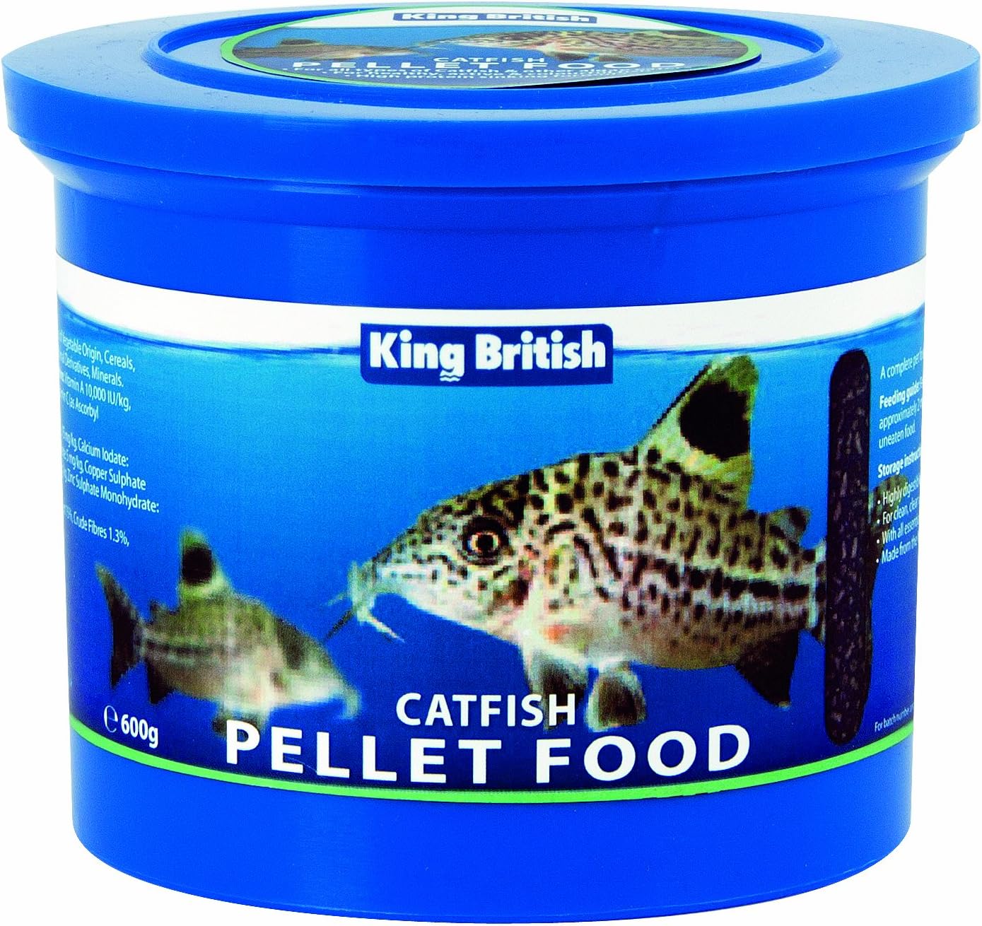 King British Catfish Pellets 600g - Edward Leonard Conroy Ltd