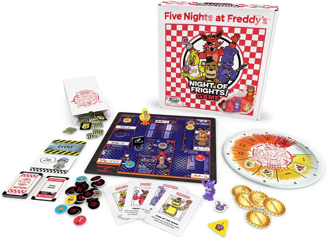 Funko Games Five Nights At Freddy’s Night of Frights! Game | Survival Strategy Board Game