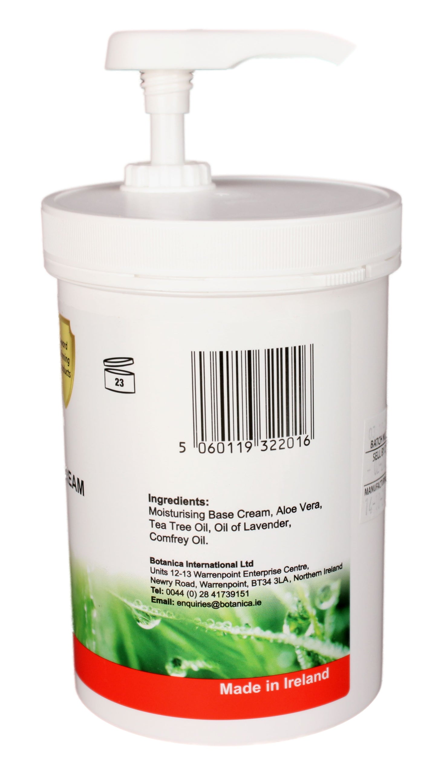 Botanica Natural Herbal Cream 500ml