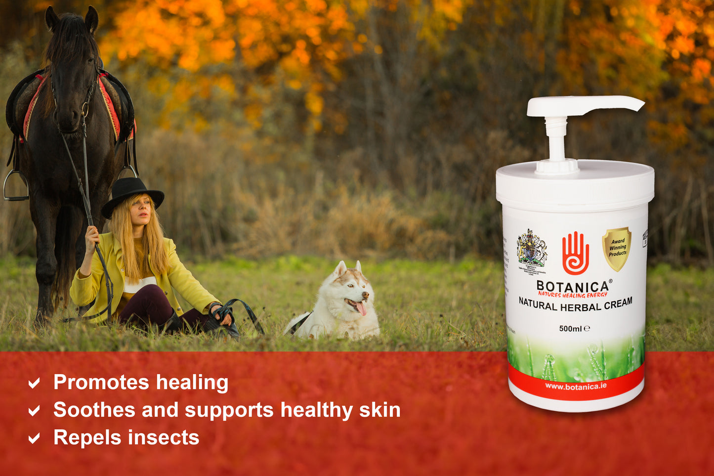 Botanica Natural Herbal Cream 500ml