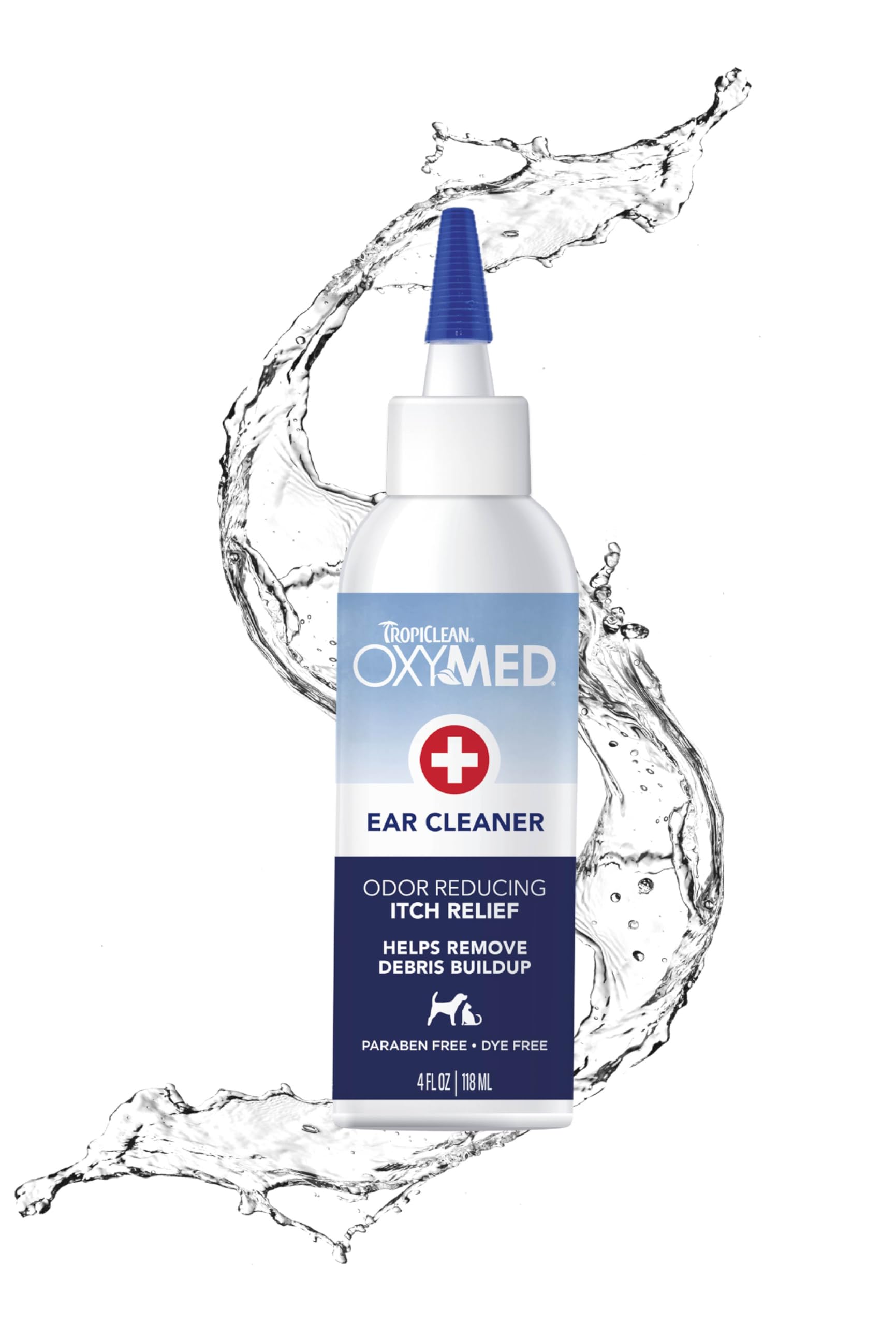 TropiClean OxyMed Ear Cleaner for Pets 118ml - Edward Leonard Conroy Ltd