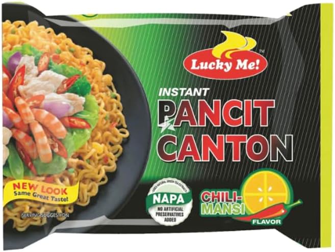 Lucky Me Pancit Canton Chilimansi Instant Noodles 60g - Edward Leonard Conroy Ltd