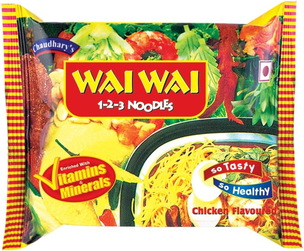 Wai Wai Chicken Noodles 75g