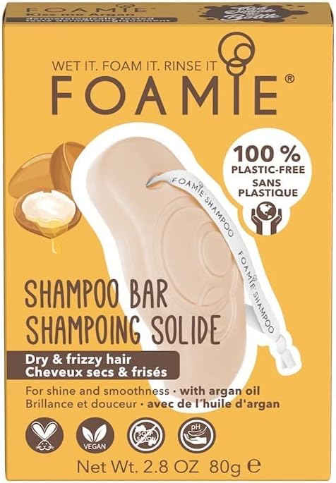 Foamie Kiss Me Argan Shampoo Bar - Edward Leonard Conroy Ltd