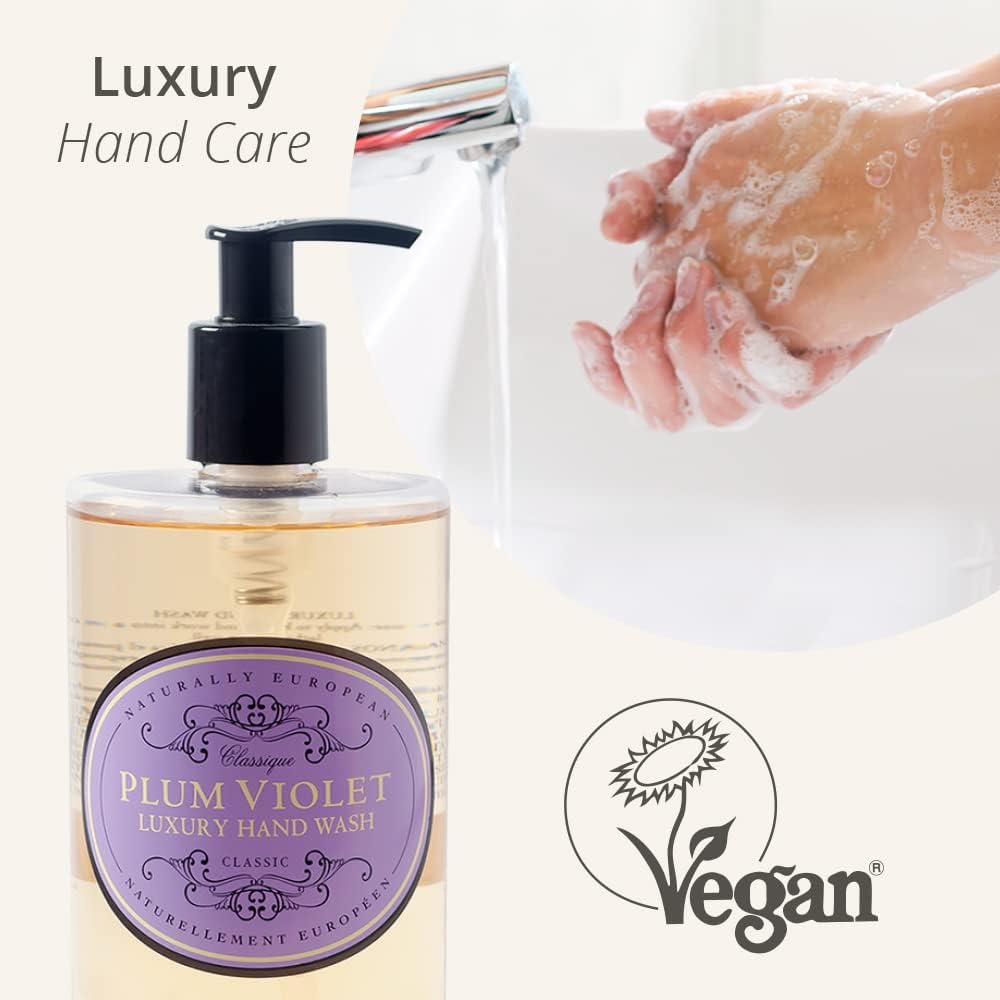 Naturally European Plum Violet Luxury Hand Wash 500ml