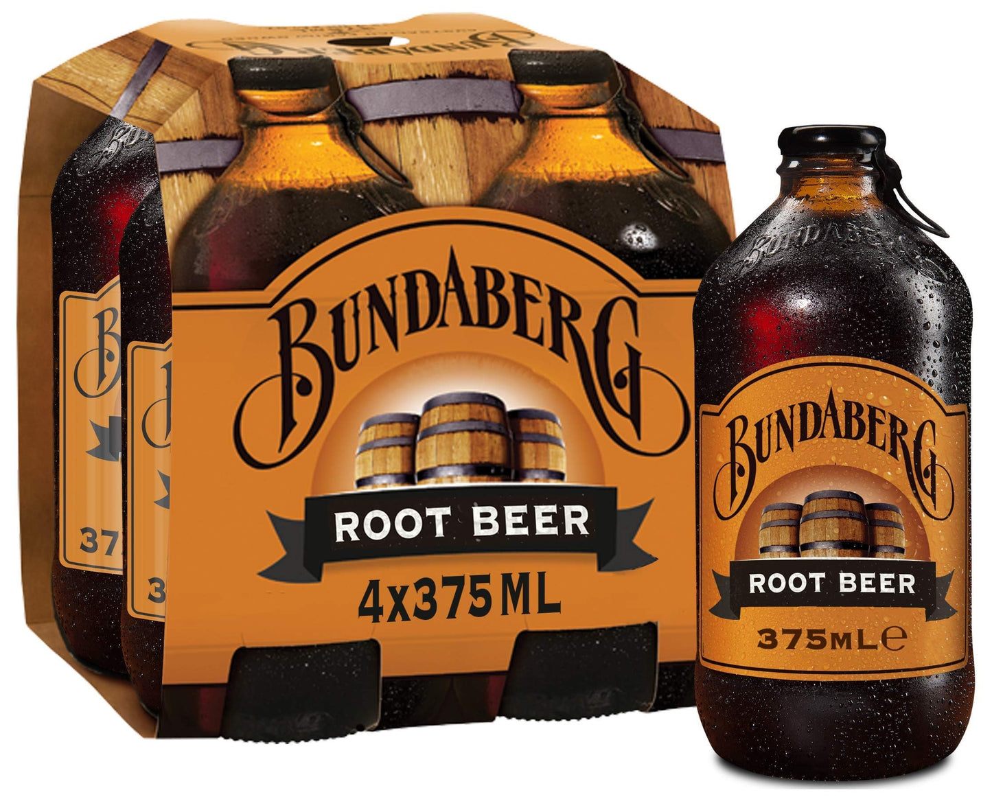 Bundaberg Root Beer 375ml - Pack of 4