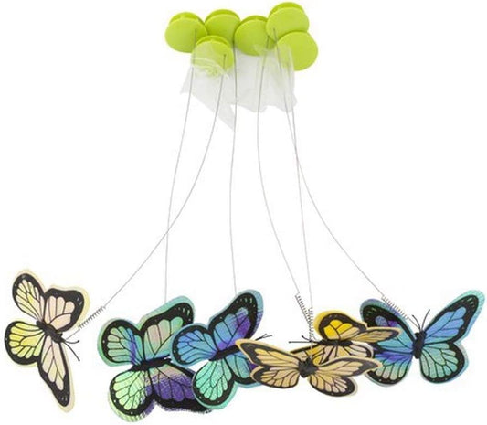 All For Paws AFP Interactives Flutter Bug Cat Toy Butterfly Replacement 6 Pack - Edward Leonard Conroy Ltd