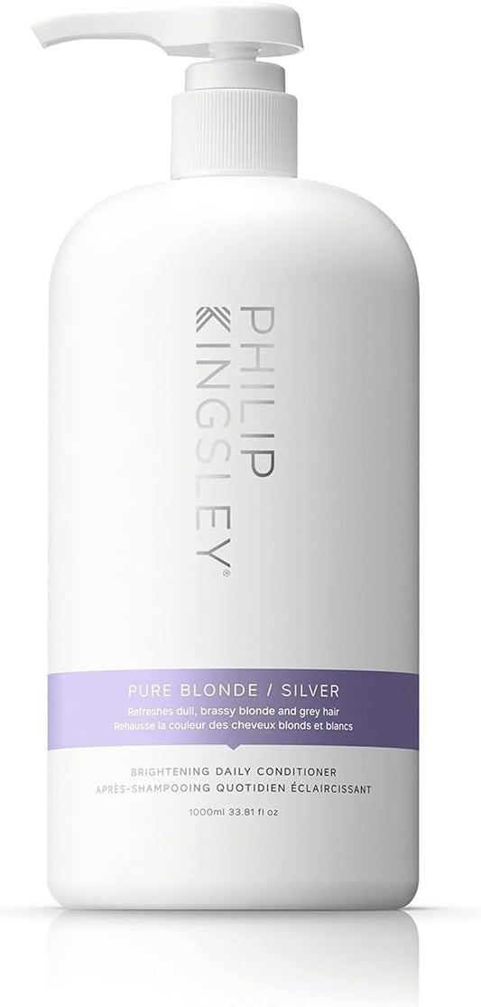 Philip Kingsley Pure Blonde/Silver Brightening Daily Conditioner 1000ml - Edward Leonard Conroy Ltd