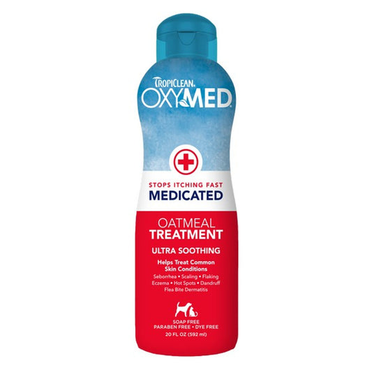 TropiClean Oxy-Med Anti Itch Medicated Treatment 592ml - Edward Leonard Conroy Ltd