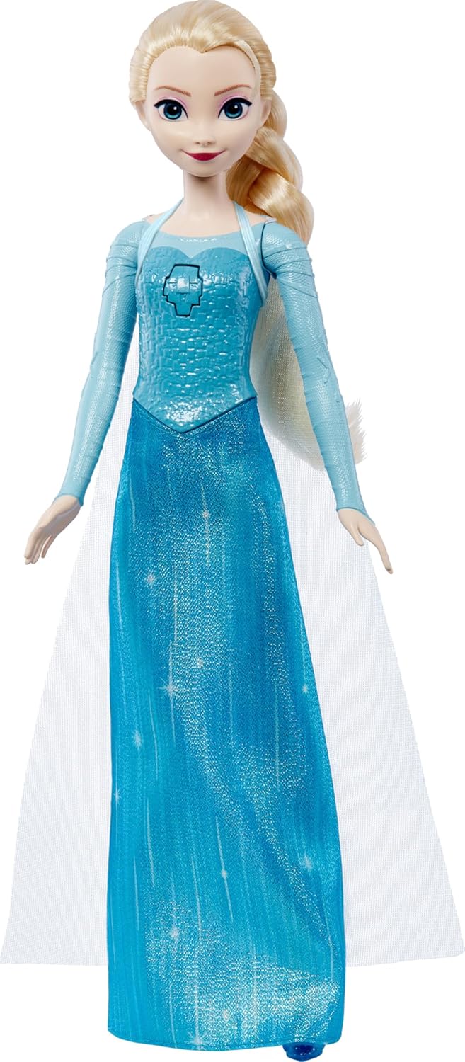 Mattel Disney Frozen Toys, Singing Elsa Doll in Signature Clothing, Sings “Let It Go”