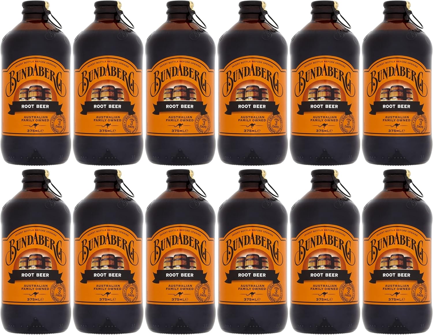 Bundaberg Root Beer 375ml - Pack of 12