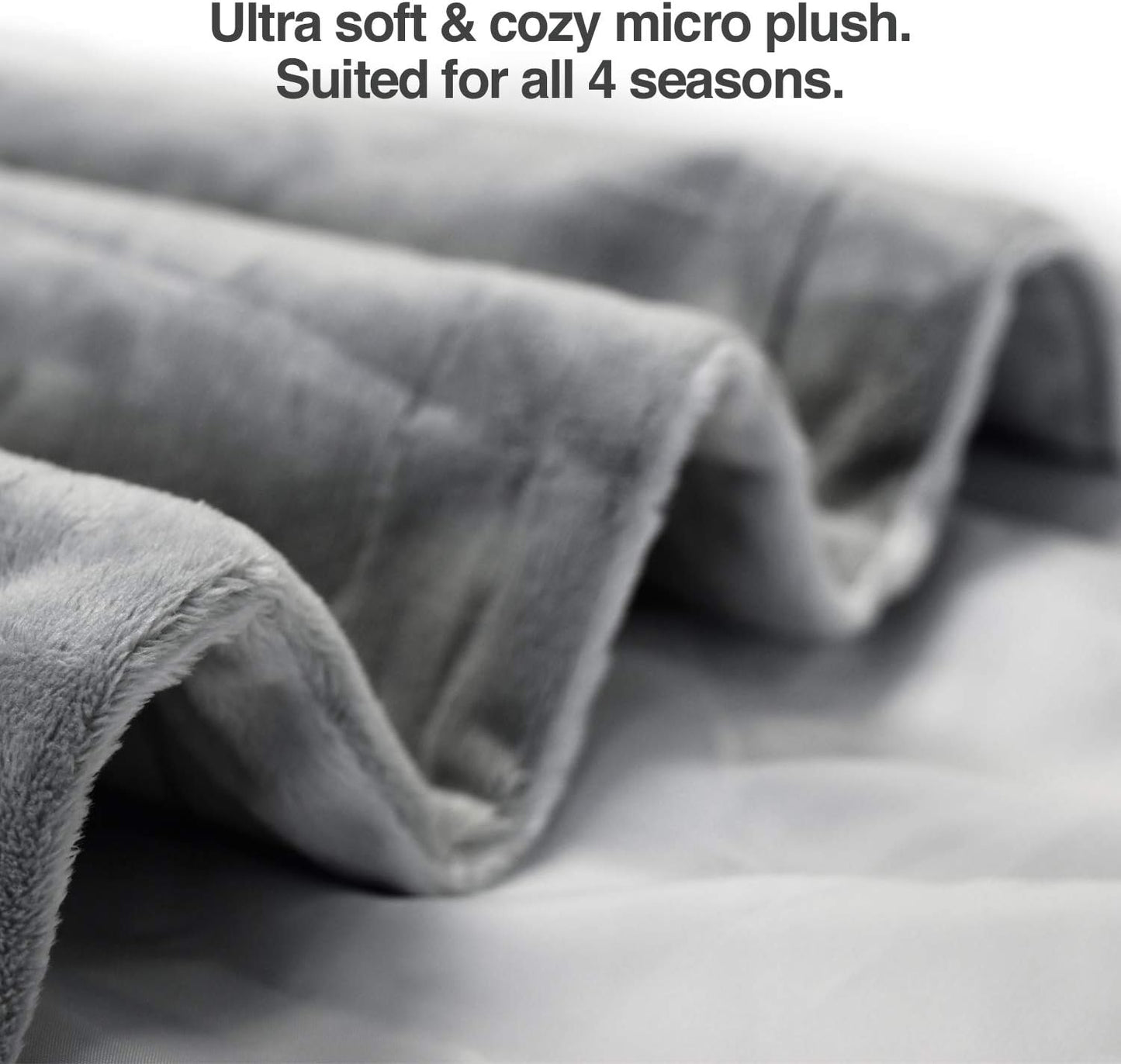 PetFusion Premium Pet Blanket Large 135x112cm Gray