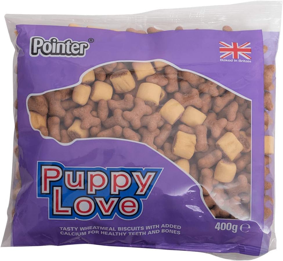 Pointer Puppy Love Dog Treats (6 x 400g) | Bulk Puppy Training & Reward Treats