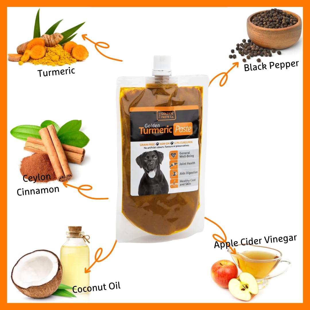 The Golden Paste Company Golden Turmeric Paste for Pets 100g