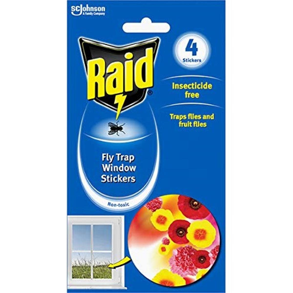 Raid Window Sticker Rose - Edward Leonard Conroy Ltd