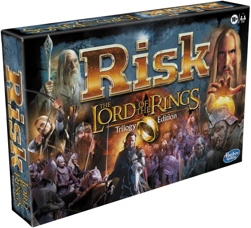 Risk: The Lord of The Rings Trilogy Edition Strategy Board Game