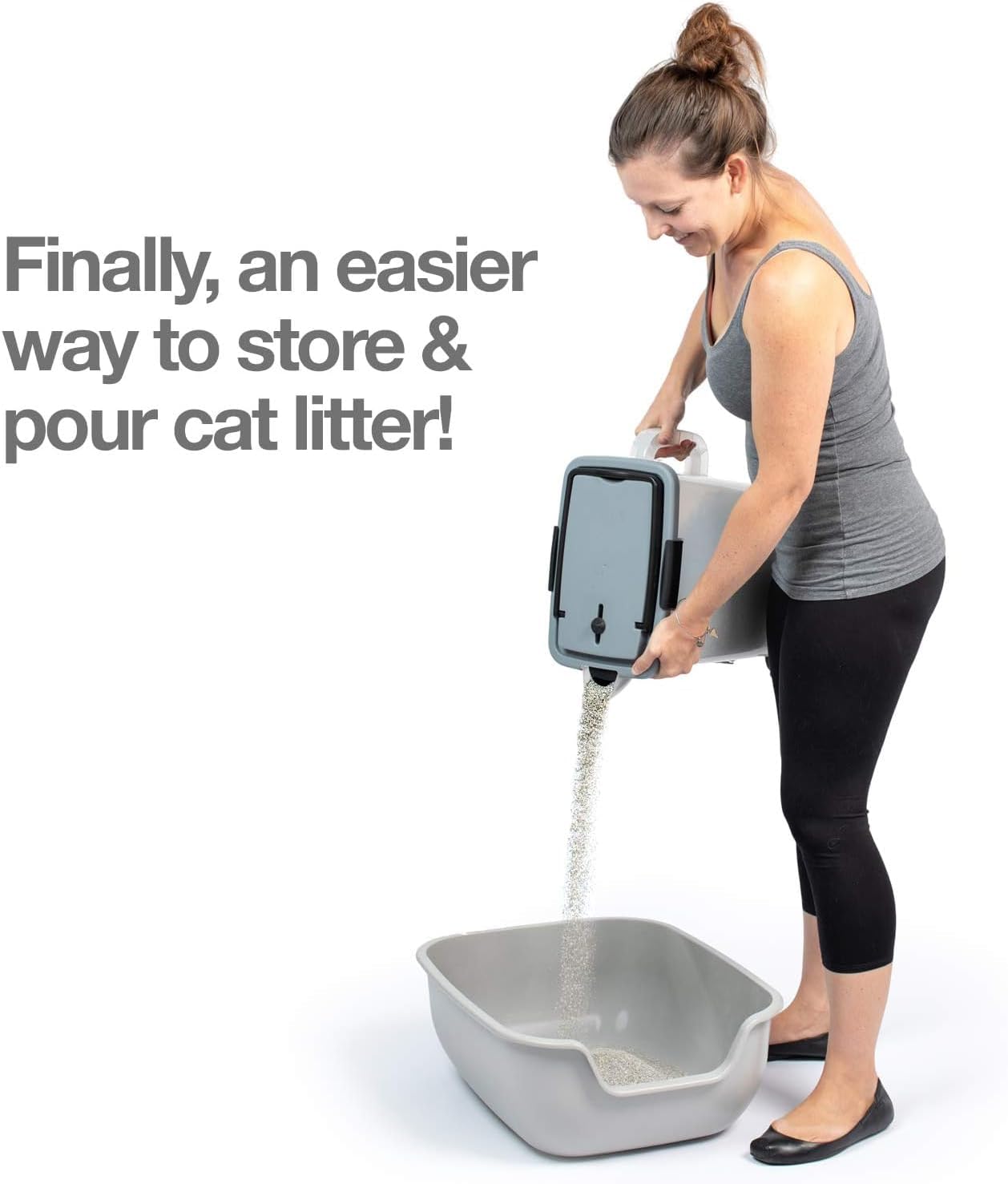 PetFusion Litter Storage Container 25lb Capacity