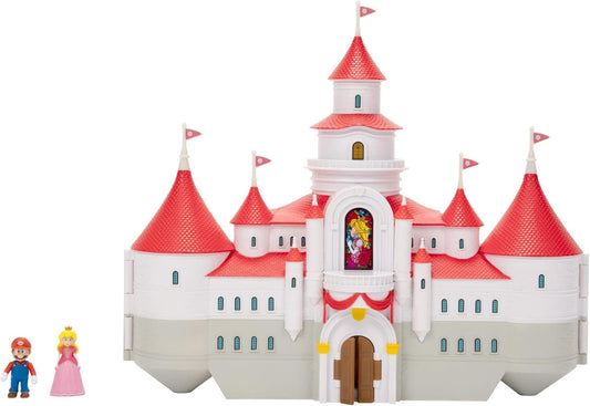 Nintendo The Super Mario Mushroom Kingdom Castle Playset for Ages 3+ - Edward Leonard Conroy Ltd
