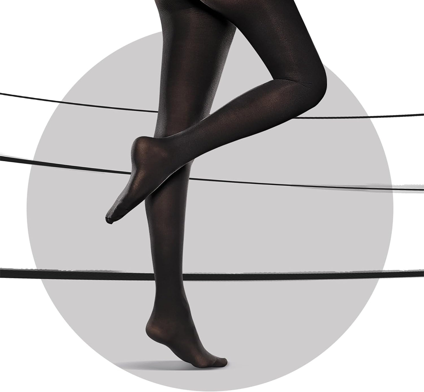 Scholl Light Legs Compression Tights 20 Den Small Black