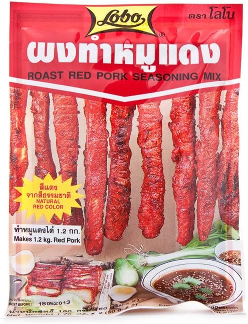 Lobo Thai Roast Red Pork Seasoning Mix 100g - Pack of 6