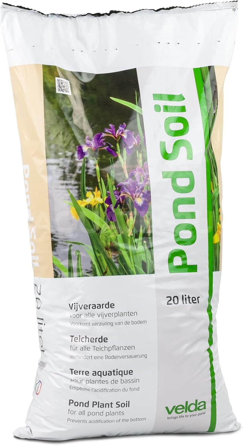 Aquatic Compost, Moerings Pond Plant Soil, 20 litres