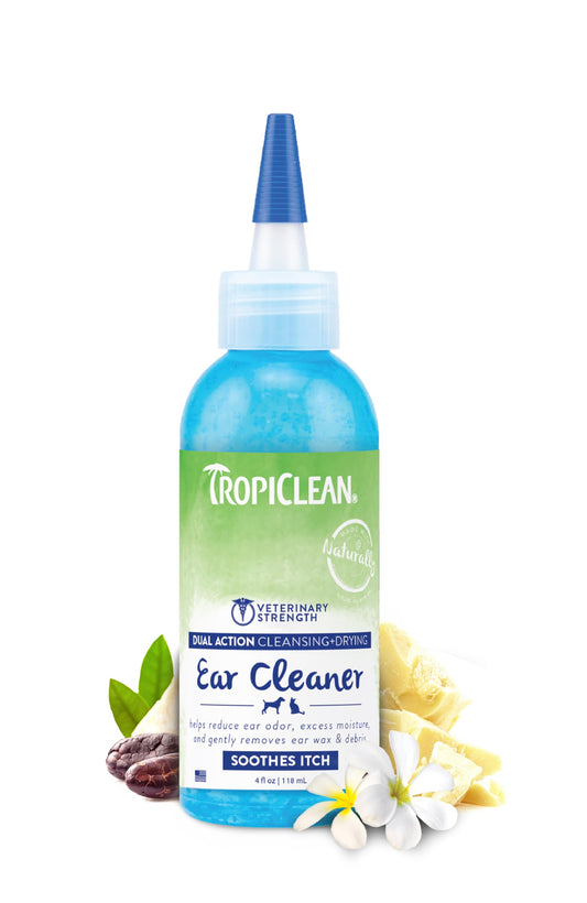 TropiClean Dual Action Ear Cleaner 118ml - Edward Leonard Conroy Ltd