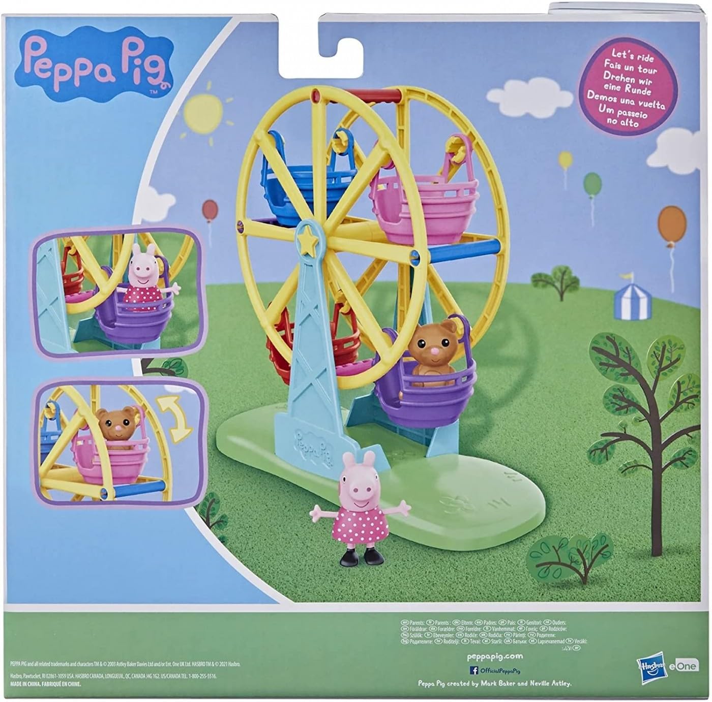 Peppa Pig Ferris Wheel Ride Playset