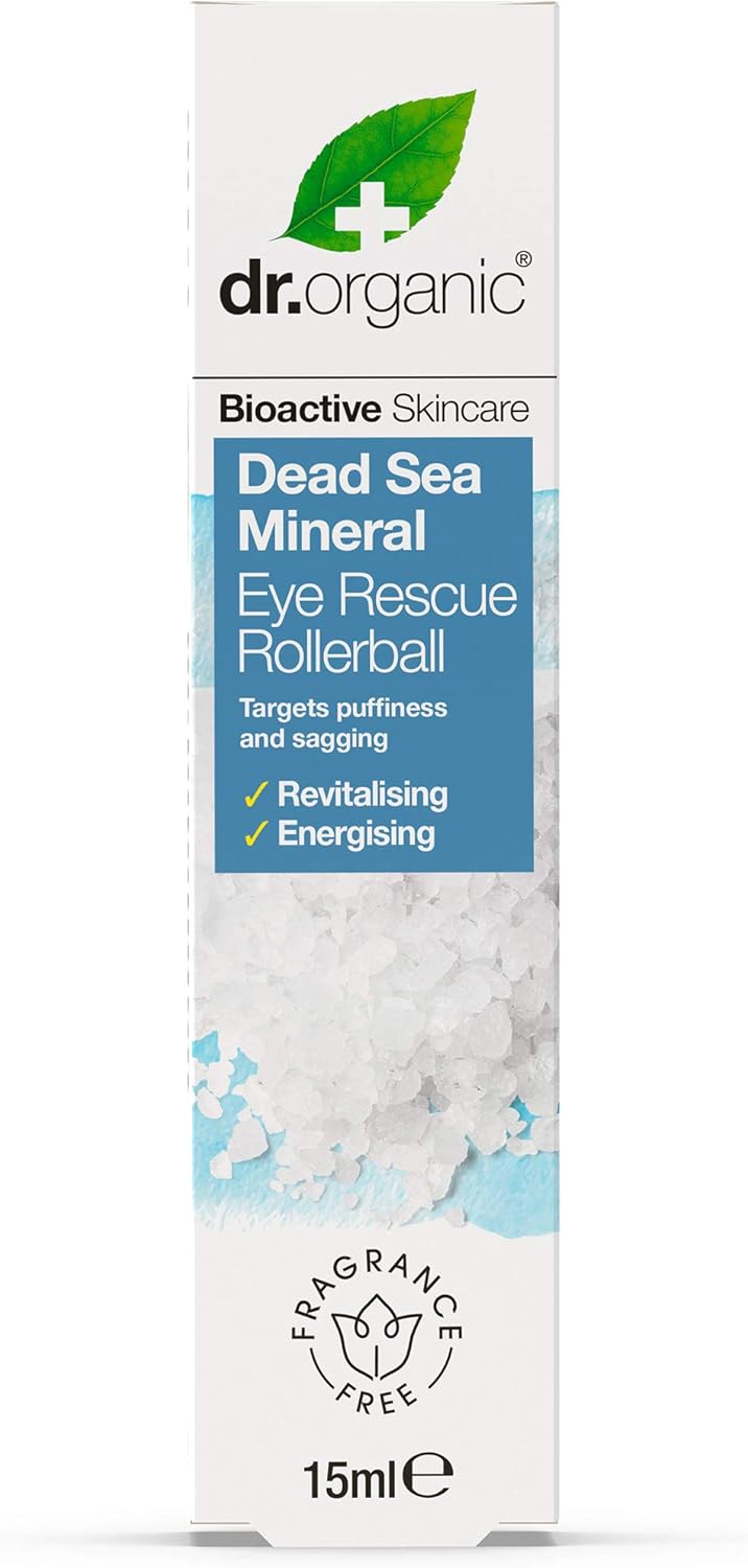 Dr. Organic Dead Sea Mineral Eye Rescue Rollerball 15ml