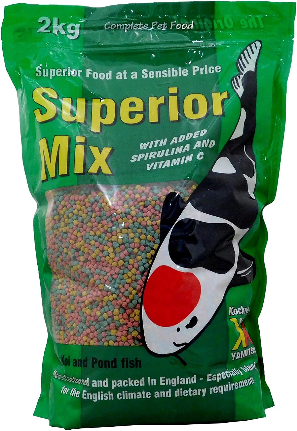 Kockney Koi Superior Mix Fish Food 4mm - Edward Leonard Conroy Ltd