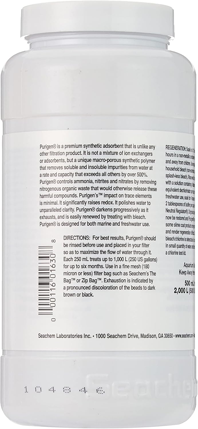 Seachem Purigen for Marine & Freshwater, 500ml