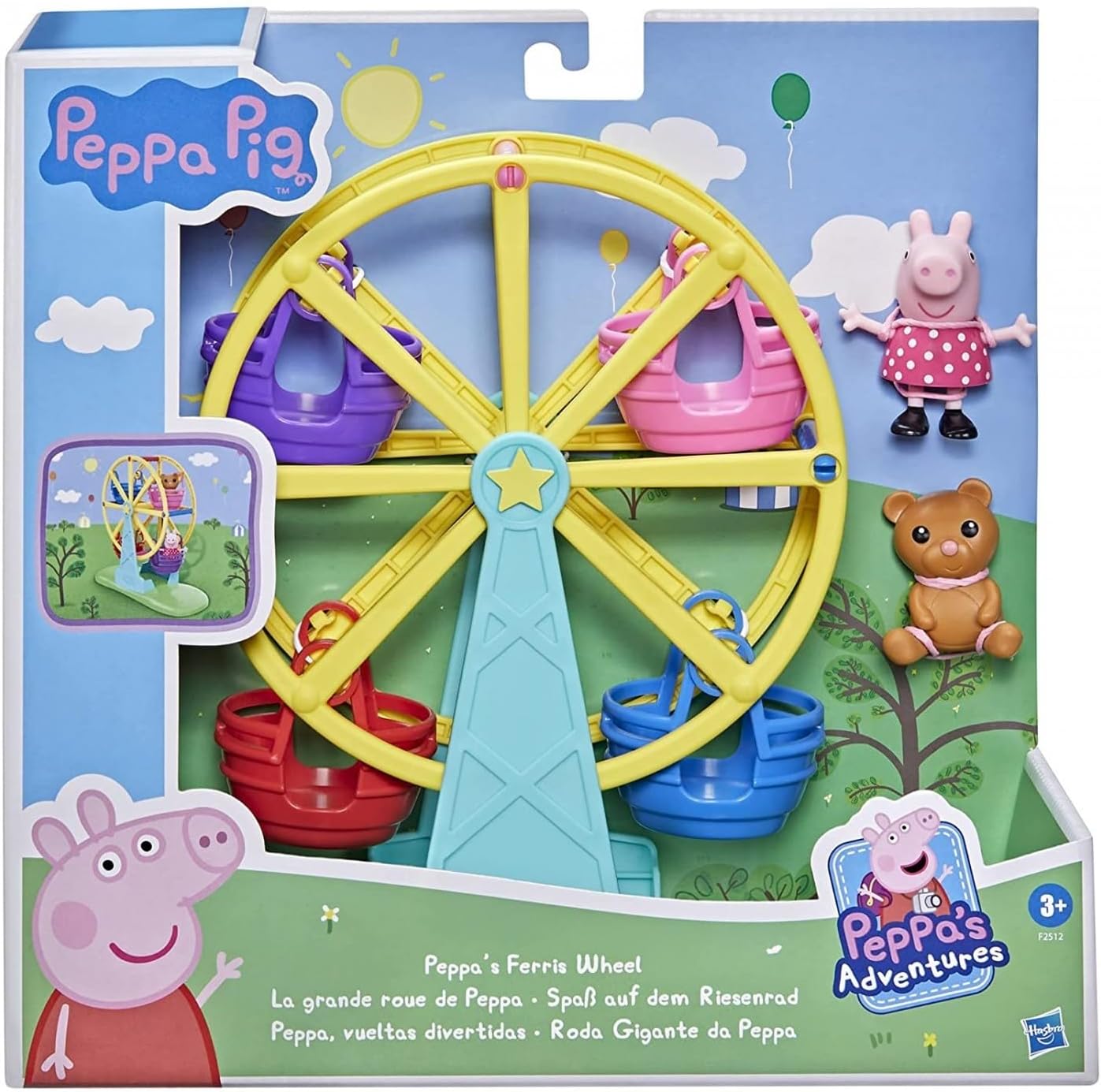 Peppa Pig Ferris Wheel Ride Playset