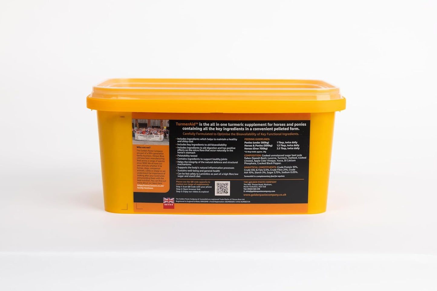 The Golden Paste Company TurmerAid Turmeric Horse Supplement