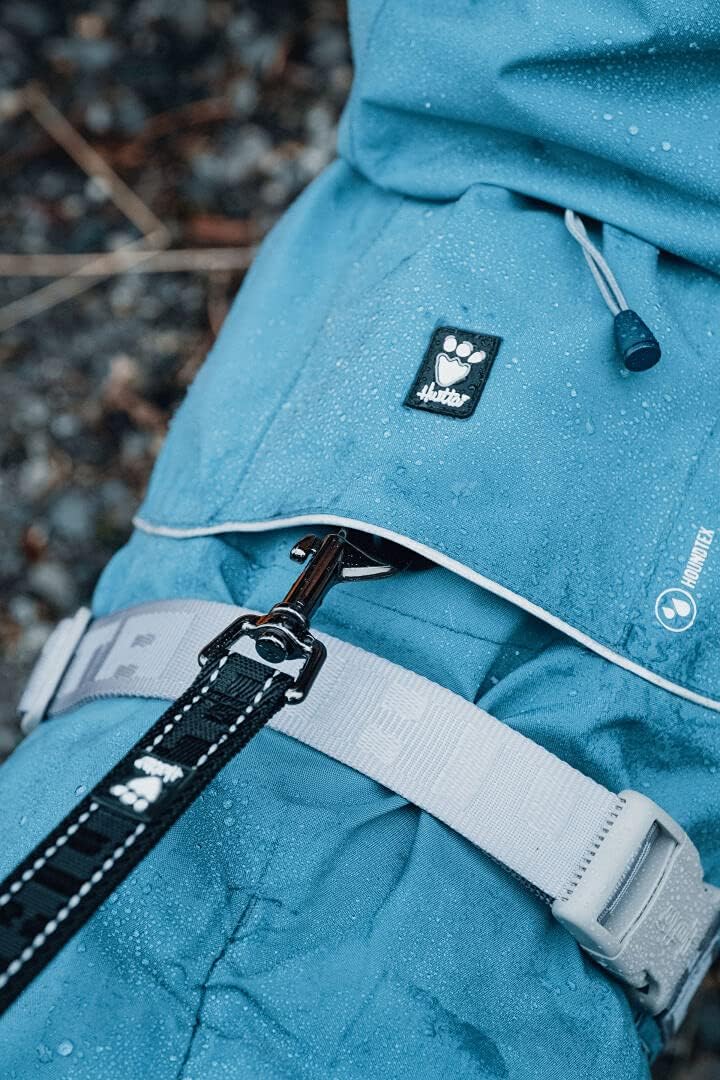 Hurtta Monsoon Coat, Dog Raincoat, Bilberry, 8in