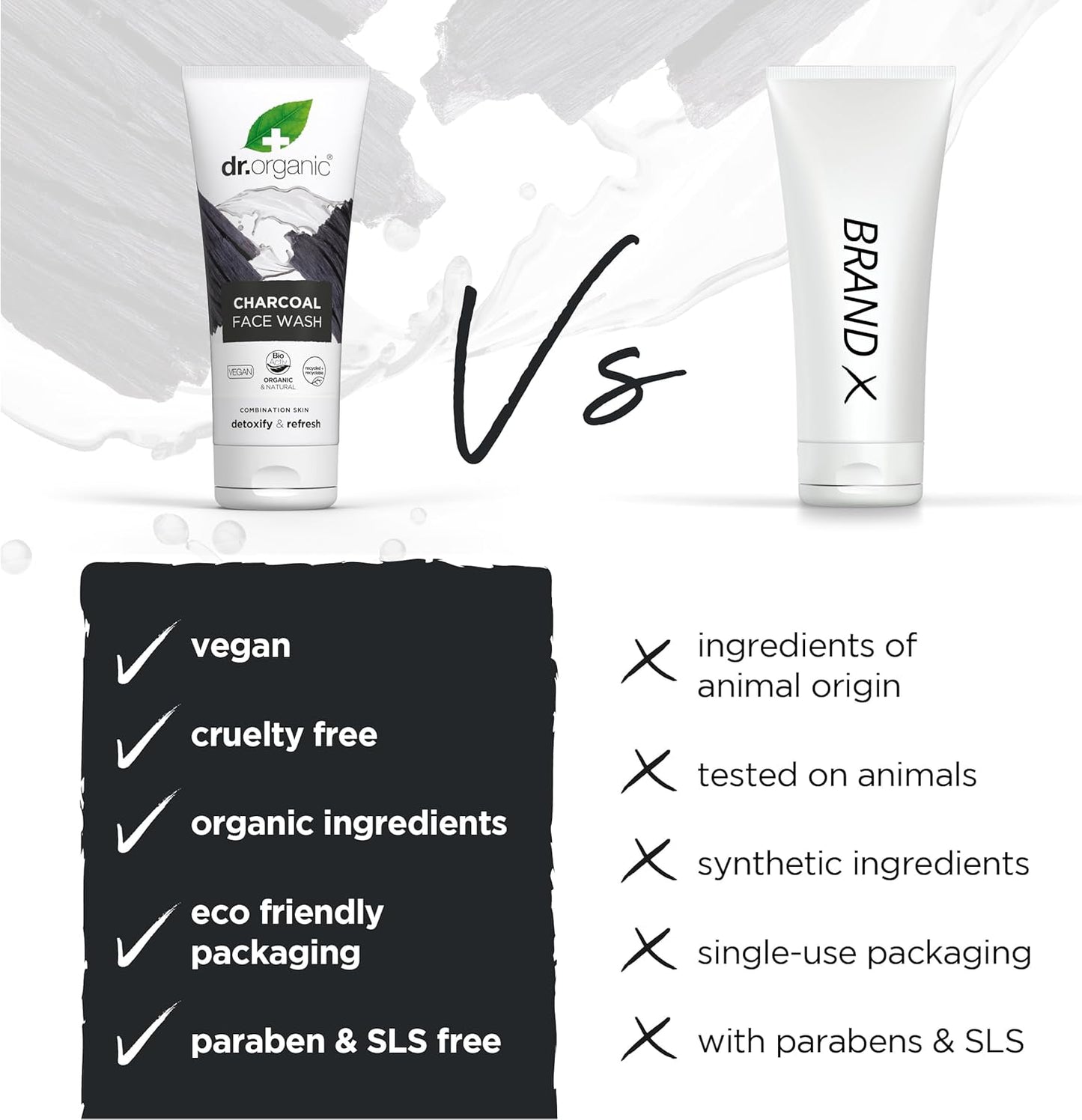 Dr. Organic Charcoal Face Wash 200ml