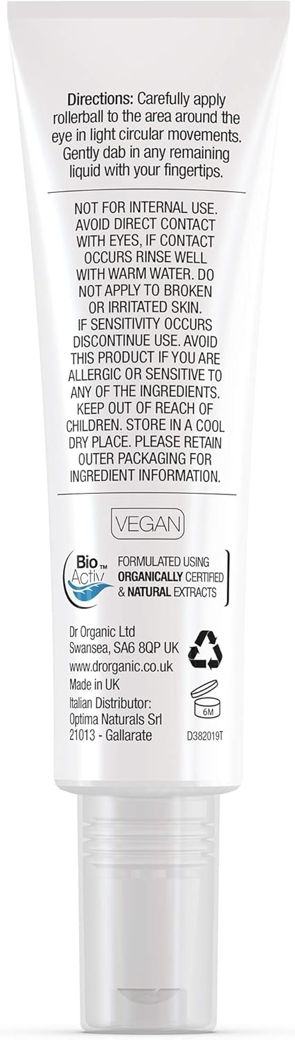 Dr. Organic Dead Sea Mineral Eye Rescue Rollerball 15ml
