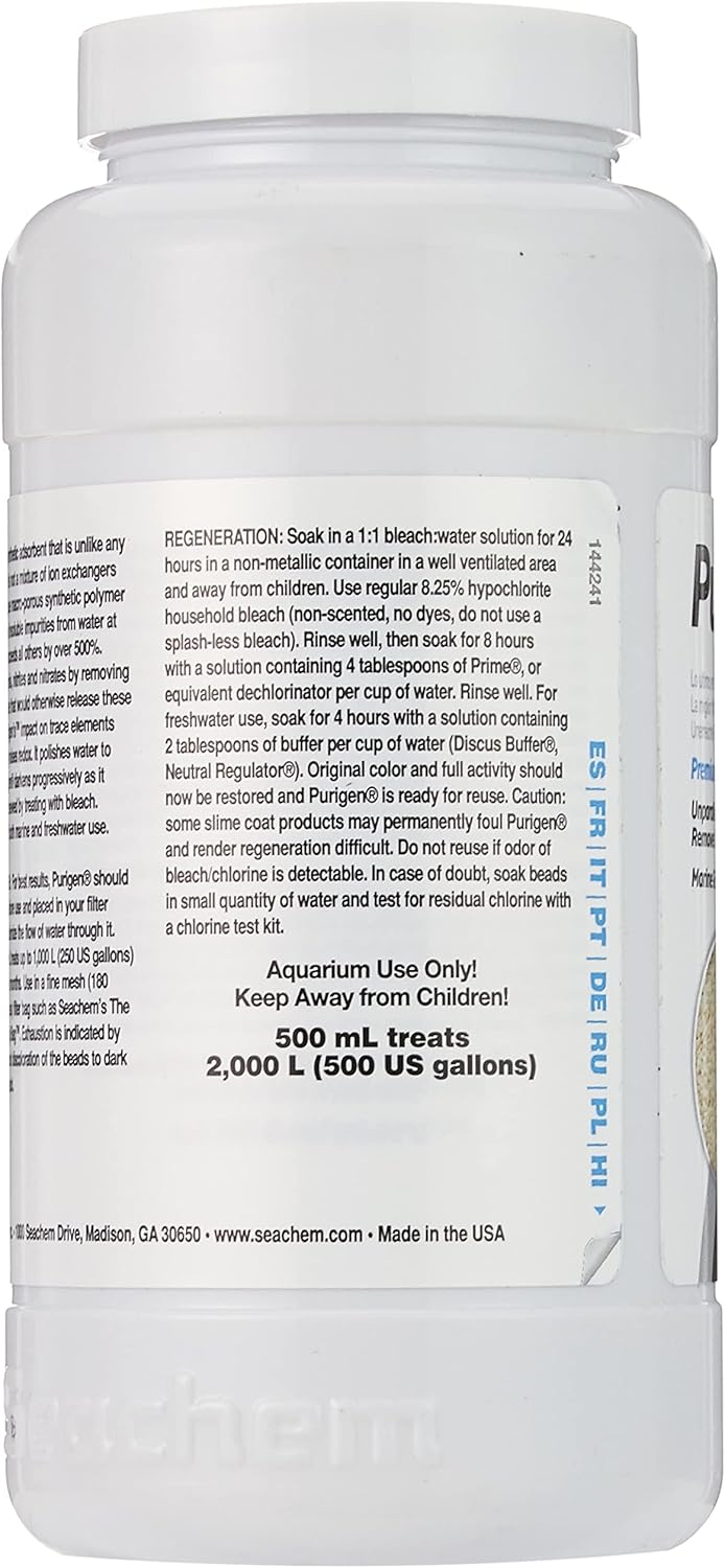 Seachem Purigen for Marine & Freshwater, 500ml