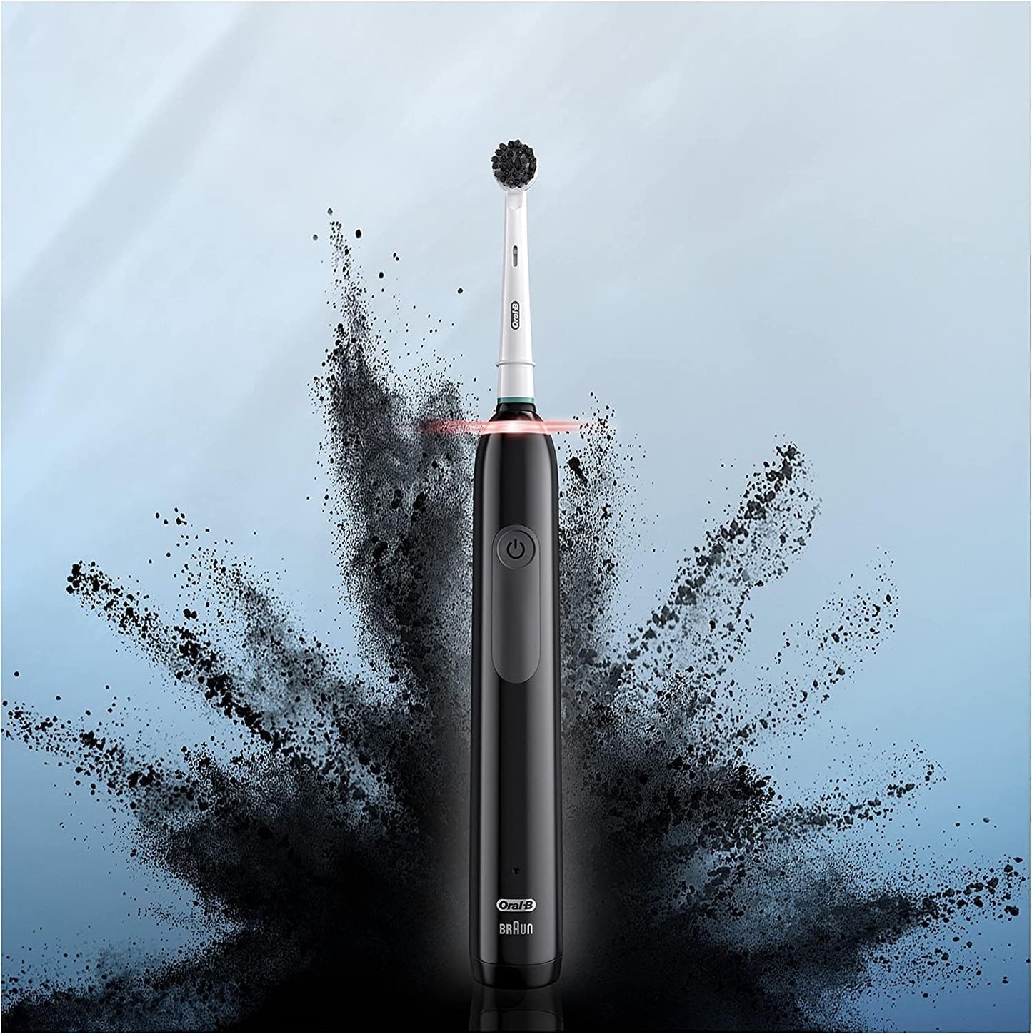 Oral-B Pro 3 Electric Toothbrush For Adults, Charcoal Infused Bristles