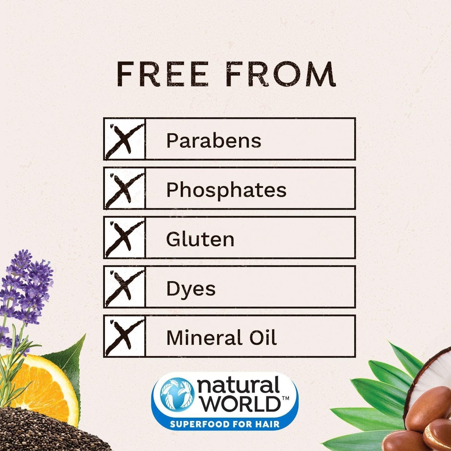 Natural World Argan Oil Hair Treatment Oil 100ml
