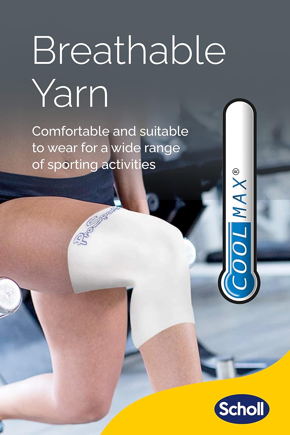 Scholl Pro Sport Elasticated Support Knee - Medium