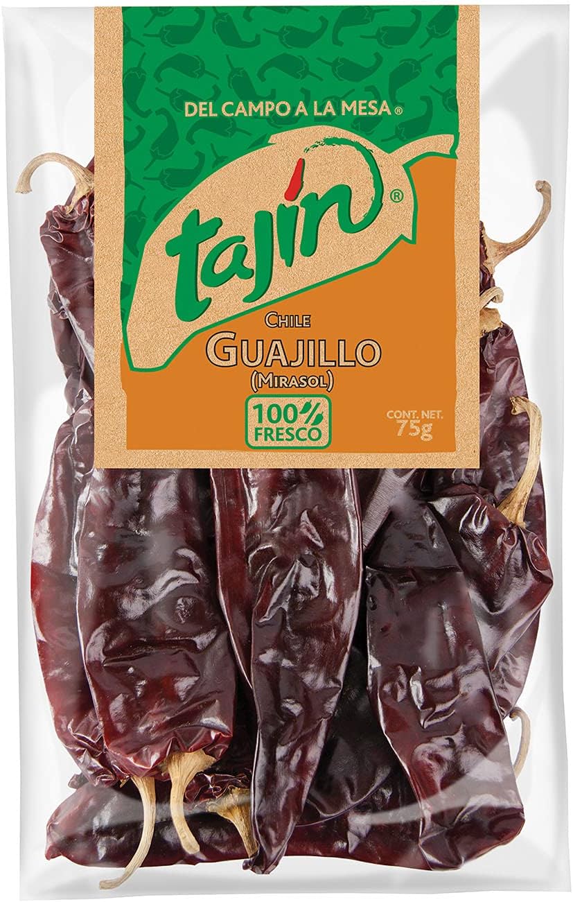 Tajin Dried Guajillo Chillies 75g - BBE 06/12/2024 - Edward Leonard Conroy Ltd