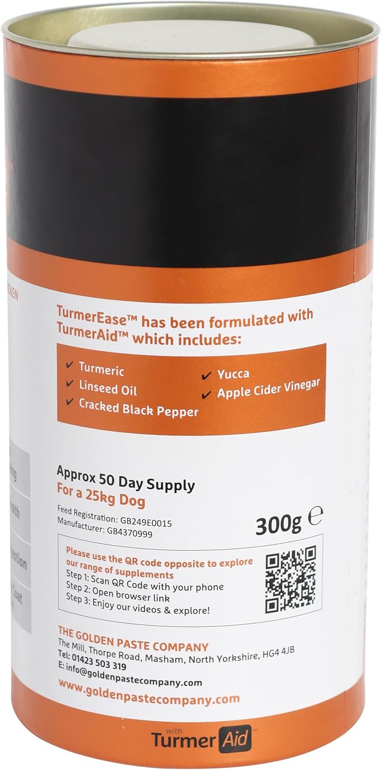 The Golden Paste Company TurmerEase Pet Supplement 300g