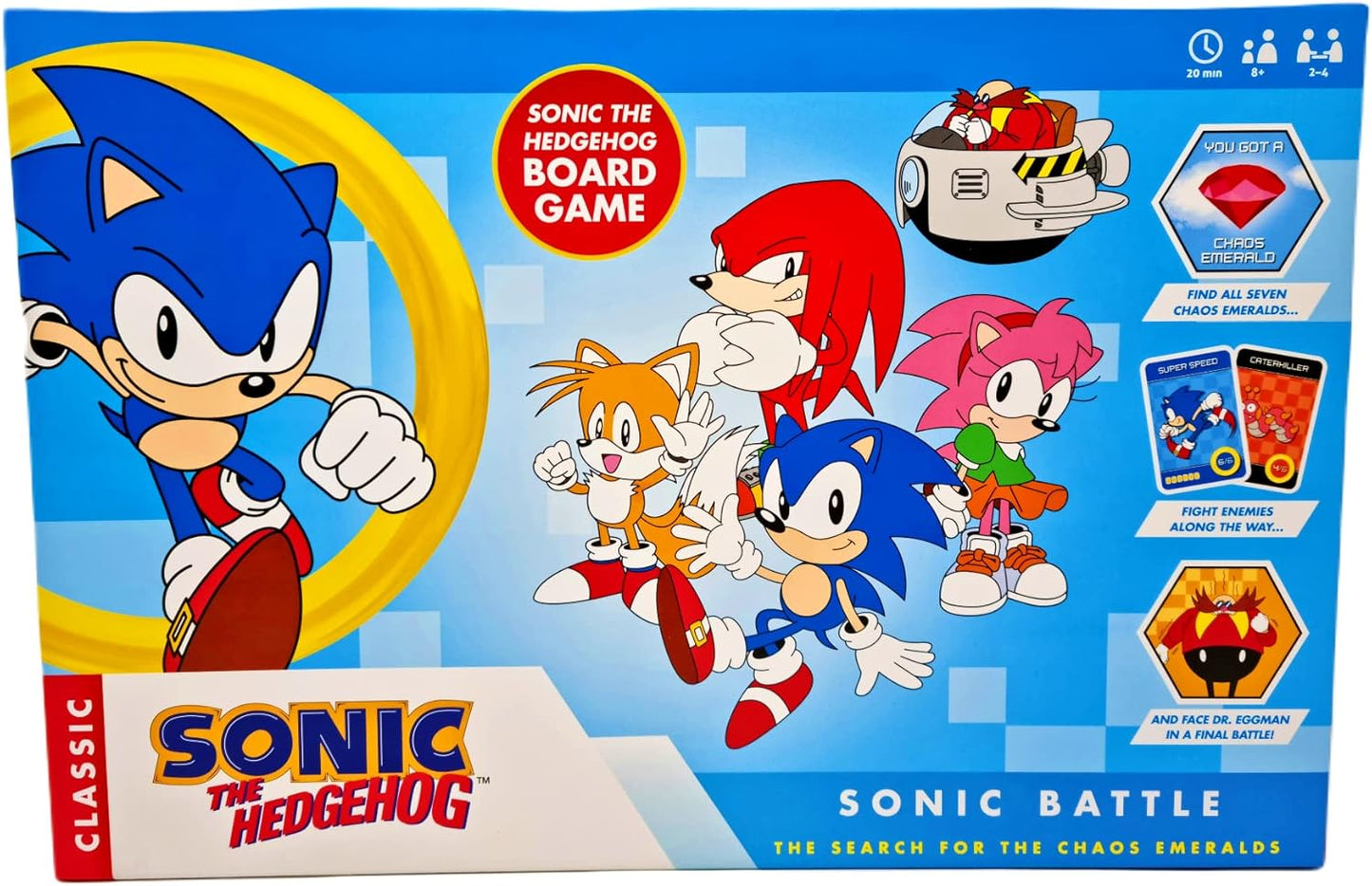 Sonic the Hedgehog Board Game - Sonic Battle - The Search for the Chaos Emeralds