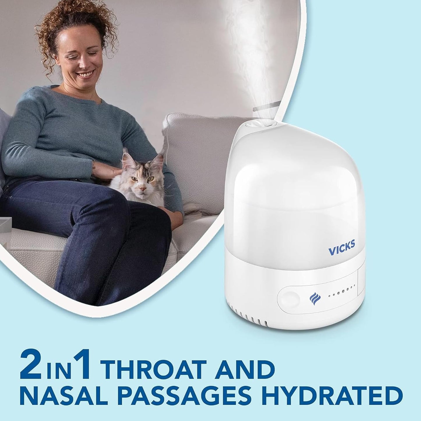 Vicks Personal Cool Mist Ultrasonic Humidifier